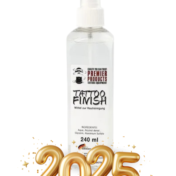 Tattoo finish spray